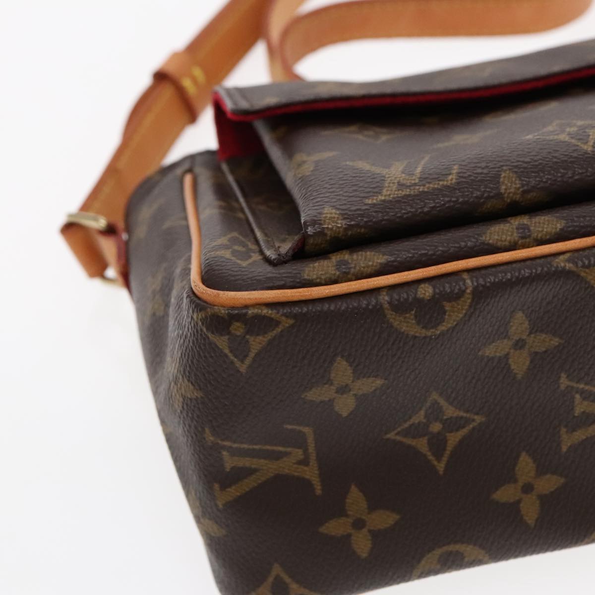 LOUIS VUITTON Monogram Viva Cite PM Shoulder Bag M51165 LV Auth 92736A