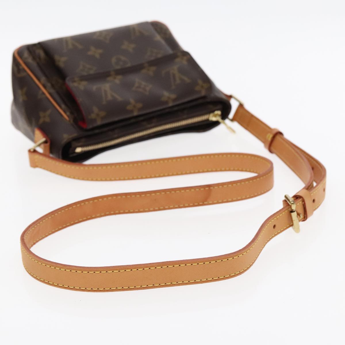 LOUIS VUITTON Monogram Viva Cite PM Shoulder Bag M51165 LV Auth 92736A