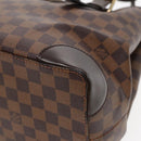 LOUIS VUITTON Damier Ebene Hampstead MM Tote Bag N51204 LV Auth 92738AV-9