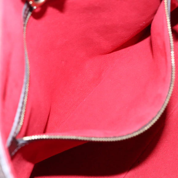 LOUIS VUITTON Damier Ebene Hampstead MM Tote Bag N51204 LV Auth 92738AV