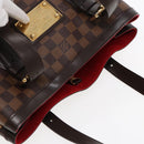 LOUIS VUITTON Damier Ebene Hampstead MM Tote Bag N51204 LV Auth 92738AV-6