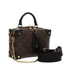 LOUIS VUITTON Monogram Petit Maru Suple Hand Bag 2way M45571 LV Auth 92741S-1
