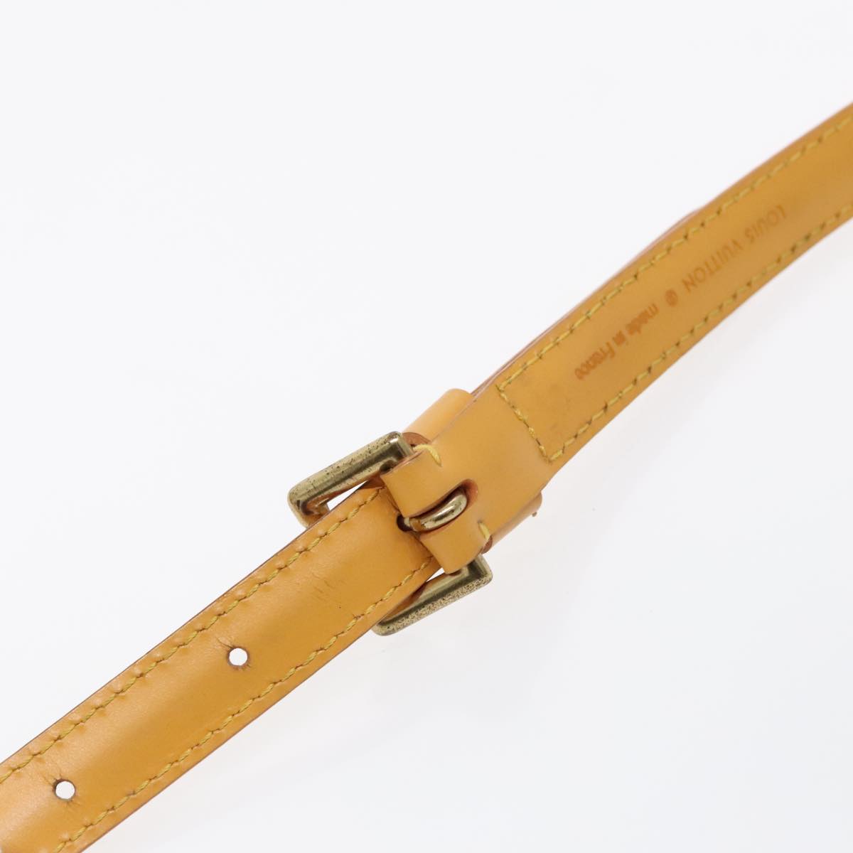 LOUIS VUITTON Epi Adjustable Shoulder Strap 37""-44.1"" Yellow LV Auth 92749