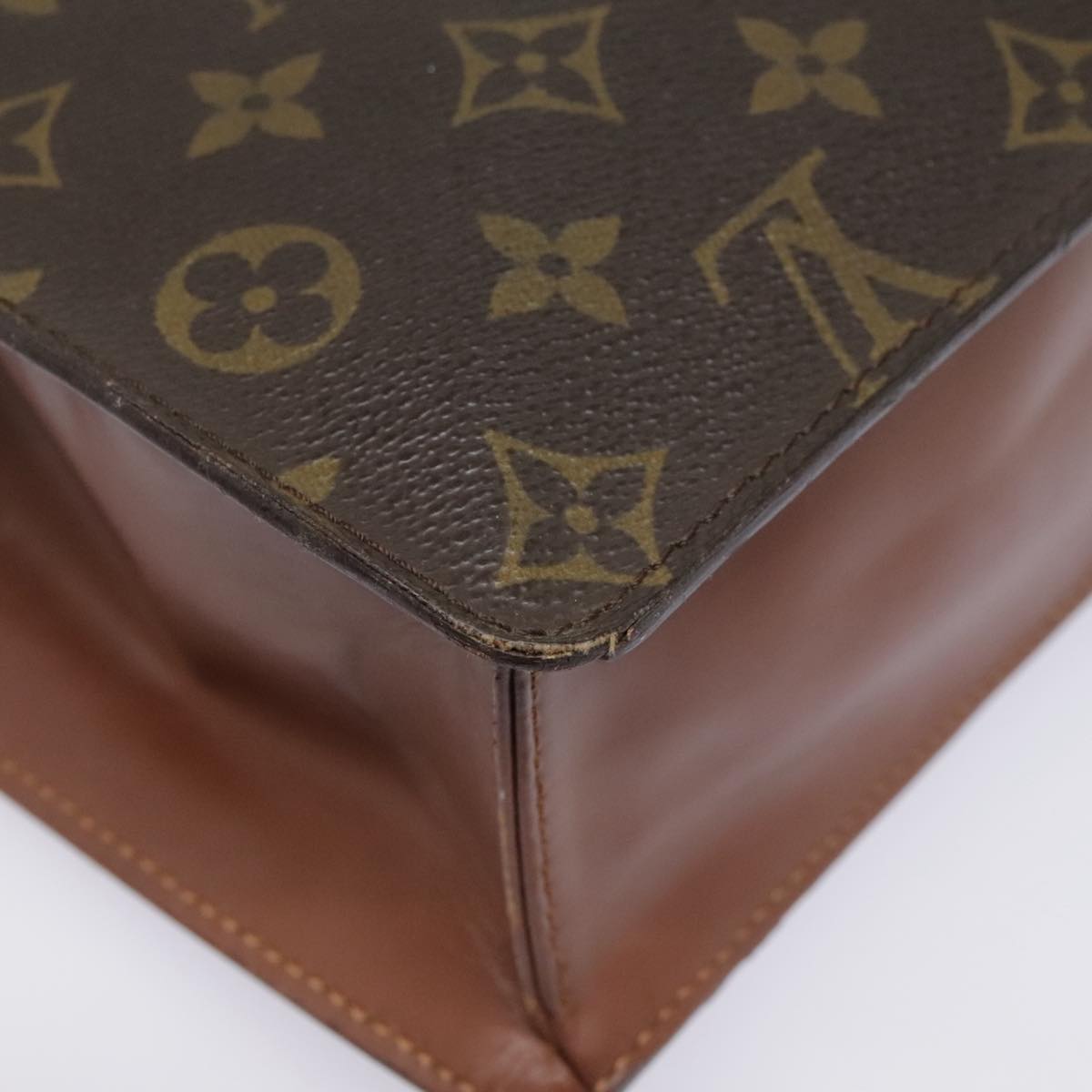 LOUIS VUITTON Monogram Monceau 28 Hand Bag 2way M51185 LV Auth 92750