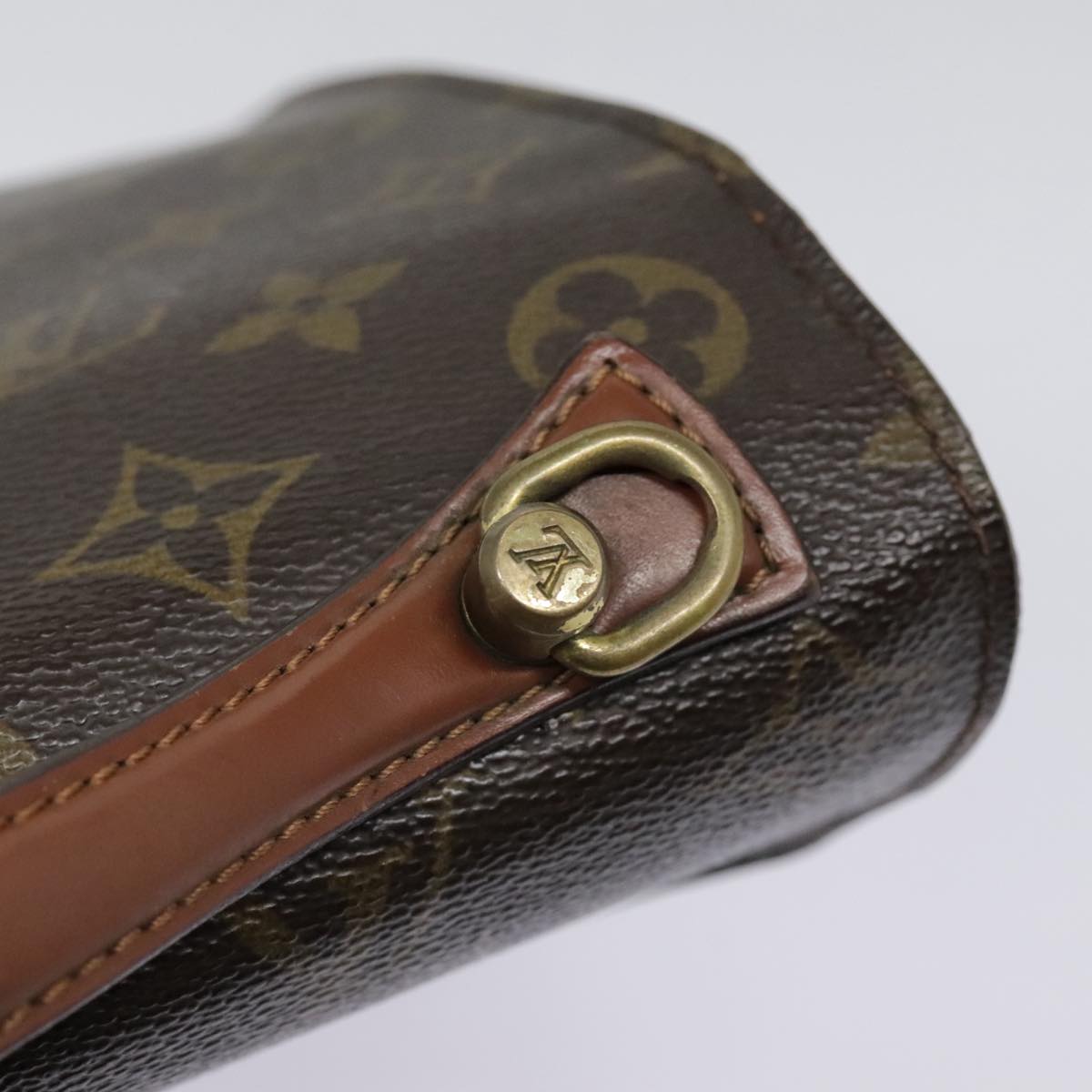 LOUIS VUITTON Monogram Monceau 28 Hand Bag 2way M51185 LV Auth 92750