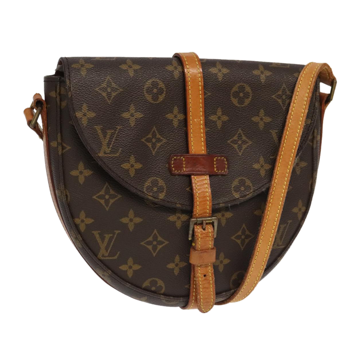 LOUIS VUITTON Monogram Chantilly MM Shoulder Bag M51233 LV Auth 92751