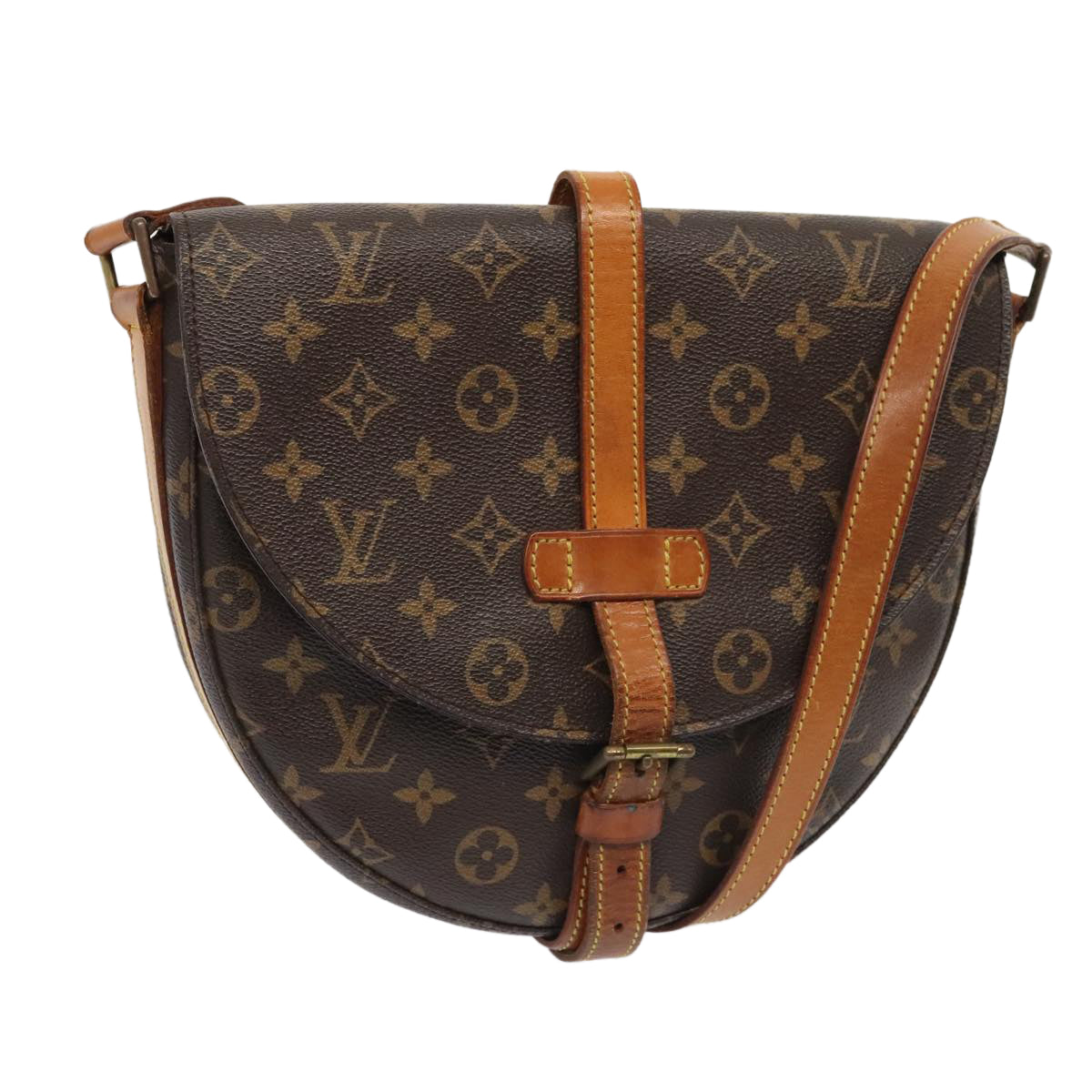 LOUIS VUITTON Monogram Chantilly GM Shoulder Bag M51232 LV Auth 92752