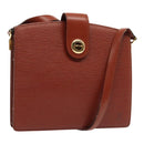 LOUIS VUITTON Epi Capuchin Shoulder Bag Brown M52343 LV Auth 92756-1