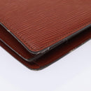 LOUIS VUITTON Epi Capuchin Shoulder Bag Brown M52343 LV Auth 92756-14