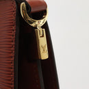 LOUIS VUITTON Epi Capuchin Shoulder Bag Brown M52343 LV Auth 92756-17