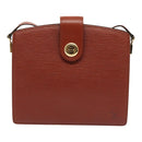 LOUIS VUITTON Epi Capuchin Shoulder Bag Brown M52343 LV Auth 92756-13