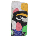 LOUIS VUITTON Monogram LV Portrait Zippy Vertical Wallet M82590 LV Auth 92757A-1