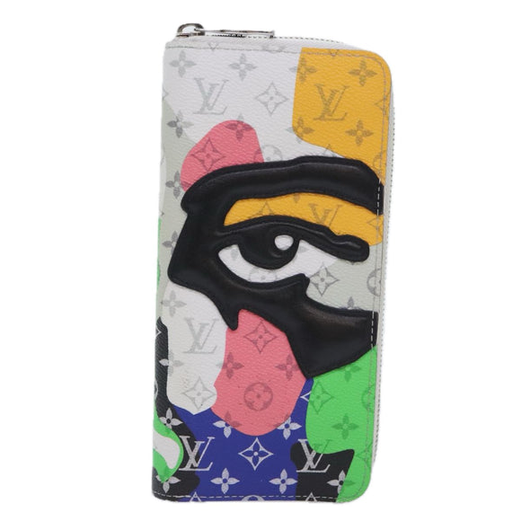 LOUIS VUITTON Monogram LV Portrait Zippy Vertical Wallet M82590 LV Auth 92757AM