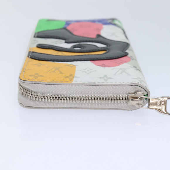 LOUIS VUITTON Monogram LV Portrait Zippy Vertical Wallet M82590 LV Auth 92757AM