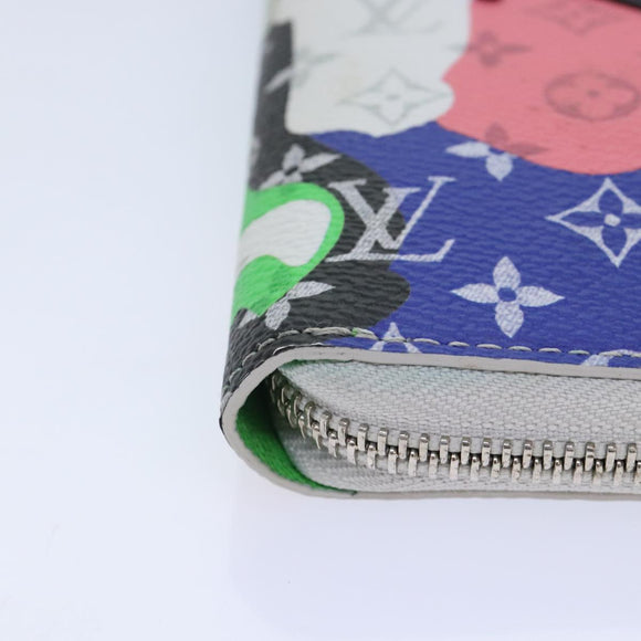 LOUIS VUITTON Monogram LV Portrait Zippy Vertical Wallet M82590 LV Auth 92757SAM