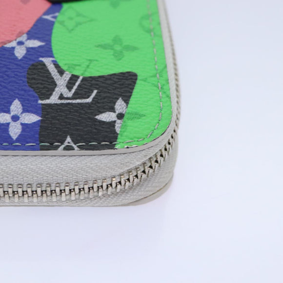 LOUIS VUITTON Monogram LV Portrait Zippy Vertical Wallet M82590 LV Auth 92757AM