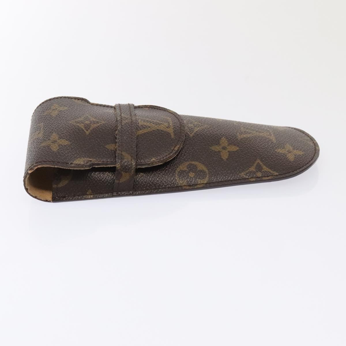 LOUIS VUITTON Monogram Etui Lunette Rabat Glasses Case M62970 LV Auth 92761