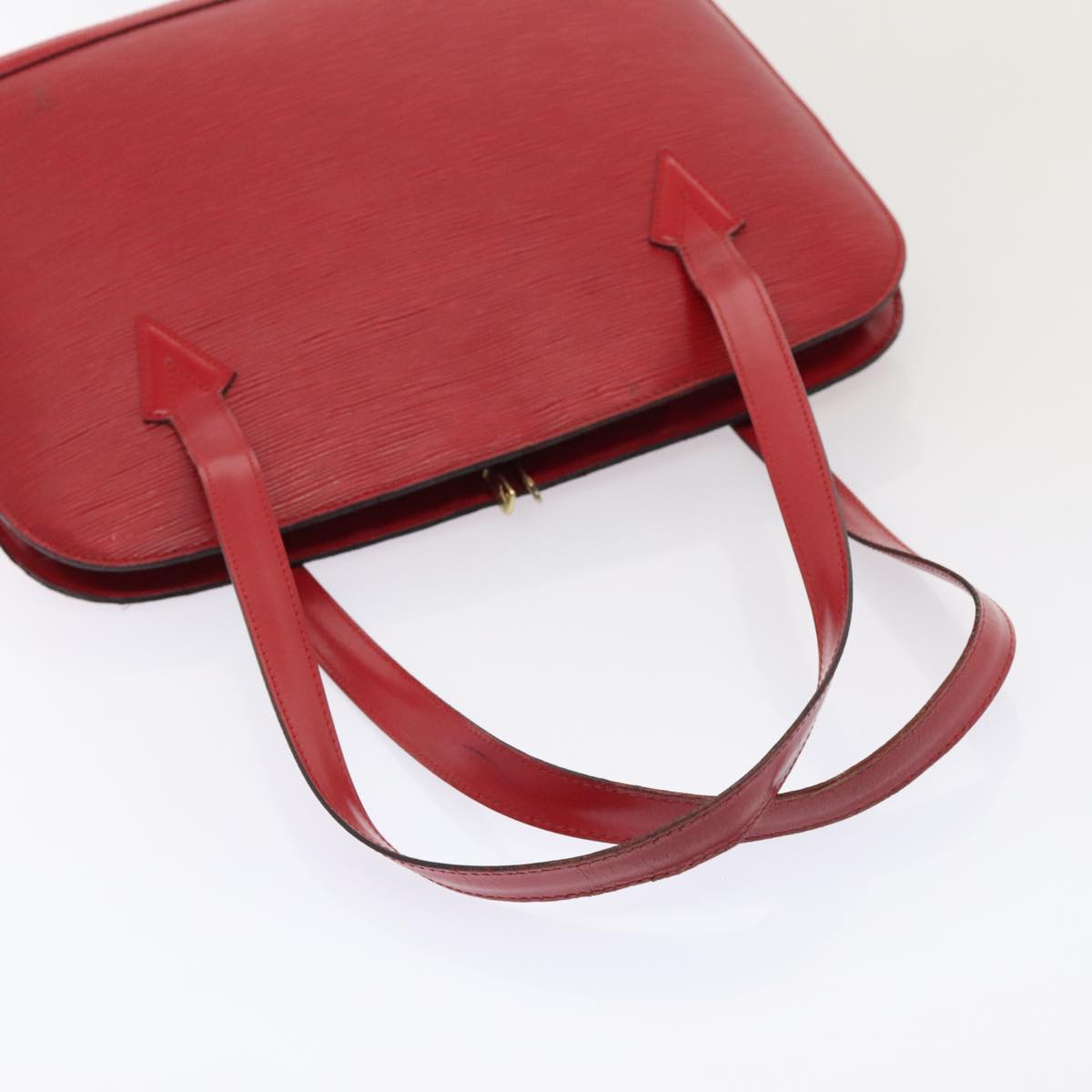 LOUIS VUITTON Epi Lussac Shoulder Bag Red M52287 LV Auth 92787