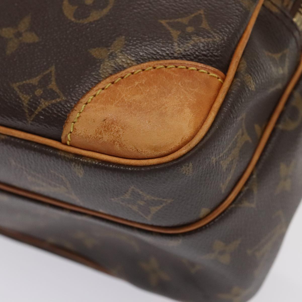 LOUIS VUITTON Monogram Nile Shoulder Bag M45244 LV Auth 92789