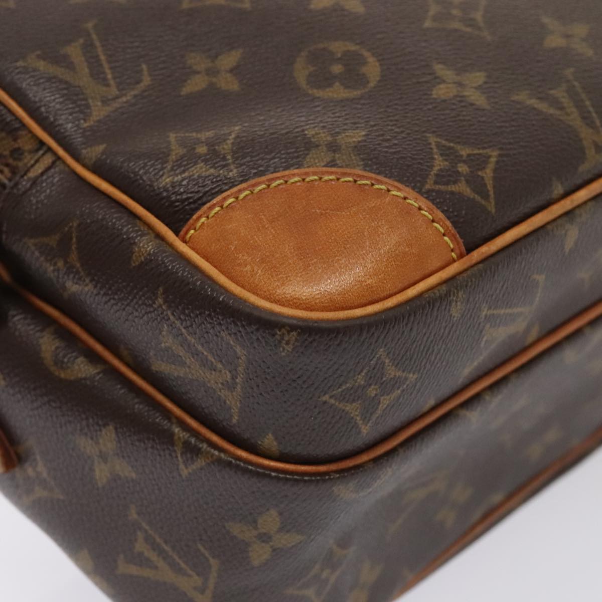 LOUIS VUITTON Monogram Nile Shoulder Bag M45244 LV Auth 92789