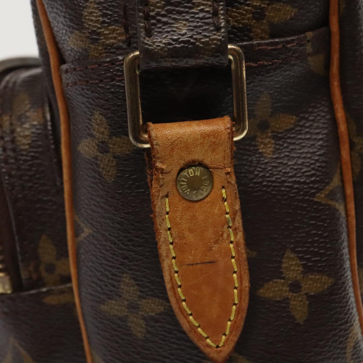 LOUIS VUITTON Monogram Nile Shoulder Bag M45244 LV Auth 92789