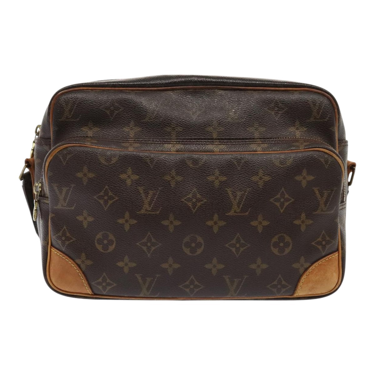 LOUIS VUITTON Monogram Nile Shoulder Bag M45244 LV Auth 92789