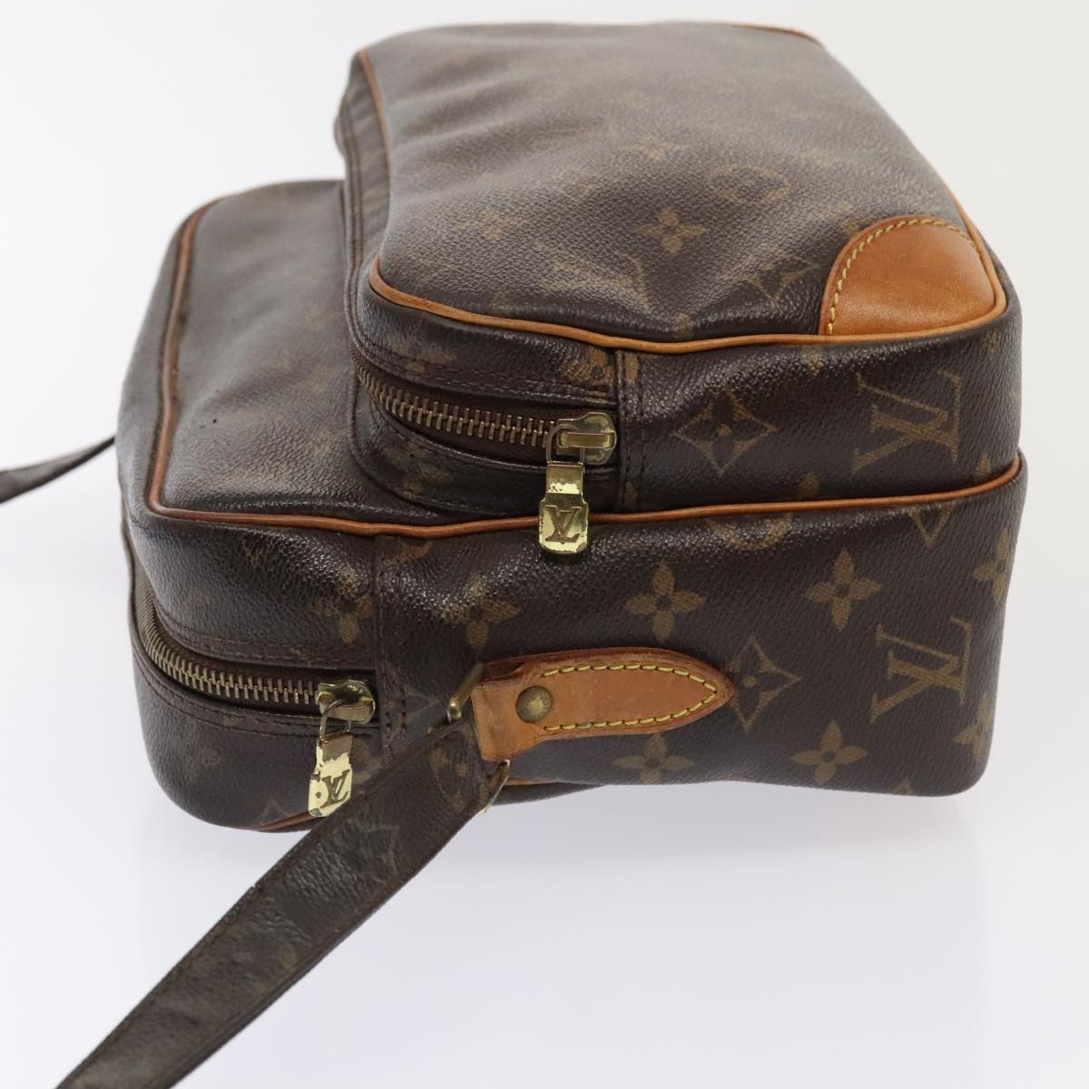 LOUIS VUITTON Monogram Nile Shoulder Bag M45244 LV Auth 92789