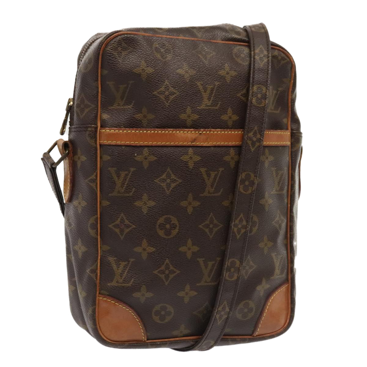 LOUIS VUITTON Monogram Danube GM Shoulder Bag M45262 LV Auth 92790