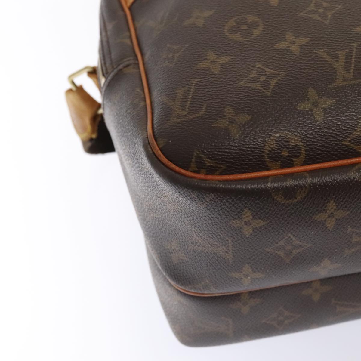 LOUIS VUITTON Monogram Reporter GM Shoulder Bag M45252 LV Auth 92794