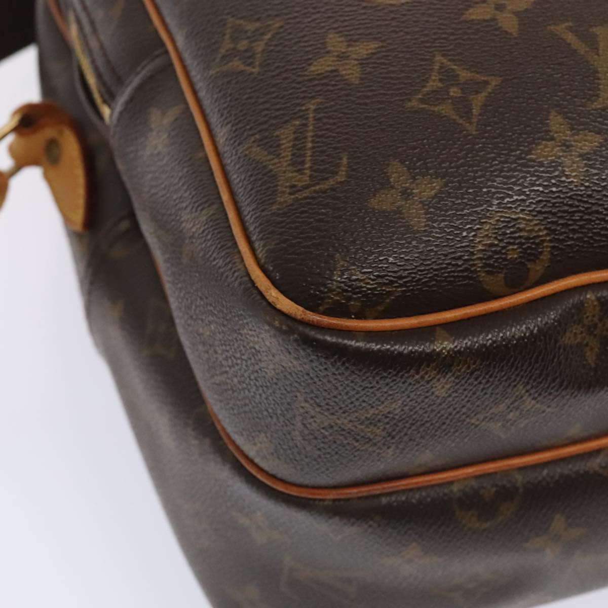 LOUIS VUITTON Monogram Reporter GM Shoulder Bag M45252 LV Auth 92794