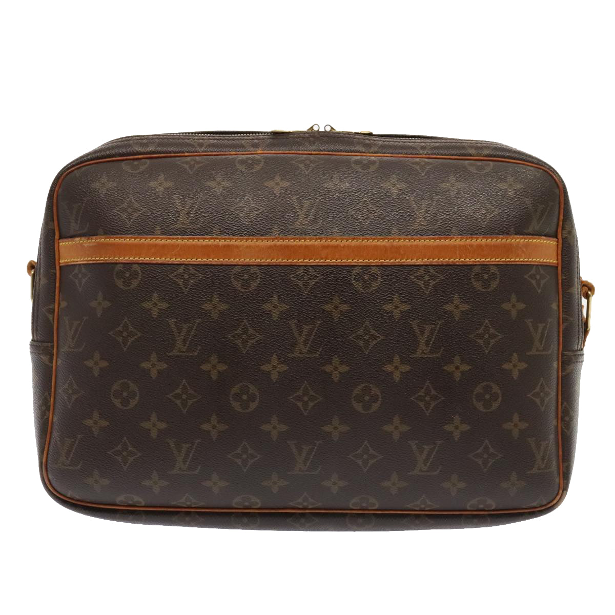 LOUIS VUITTON Monogram Reporter GM Shoulder Bag M45252 LV Auth 92794