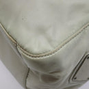 PRADA Tote Bag Nylon Gray Auth 92828-18