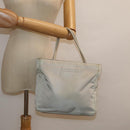 PRADA Tote Bag Nylon Gray Auth 92828-27