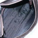 BURBERRY Nova Check Shoulder Bag Nylon Beige Silver Auth 92838-12