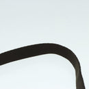 BURBERRY Nova Check Shoulder Bag Nylon Beige Silver Auth 92838-8