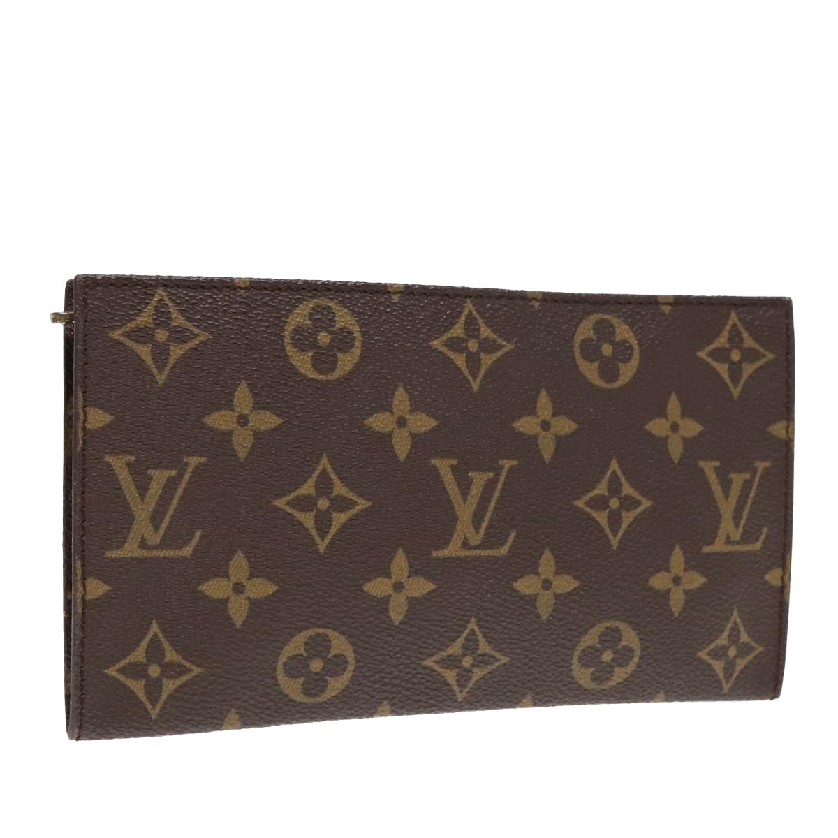 LOUIS VUITTON Monogram Bucket GM Pouch Accessory Pouch Vintage LV Auth 92841