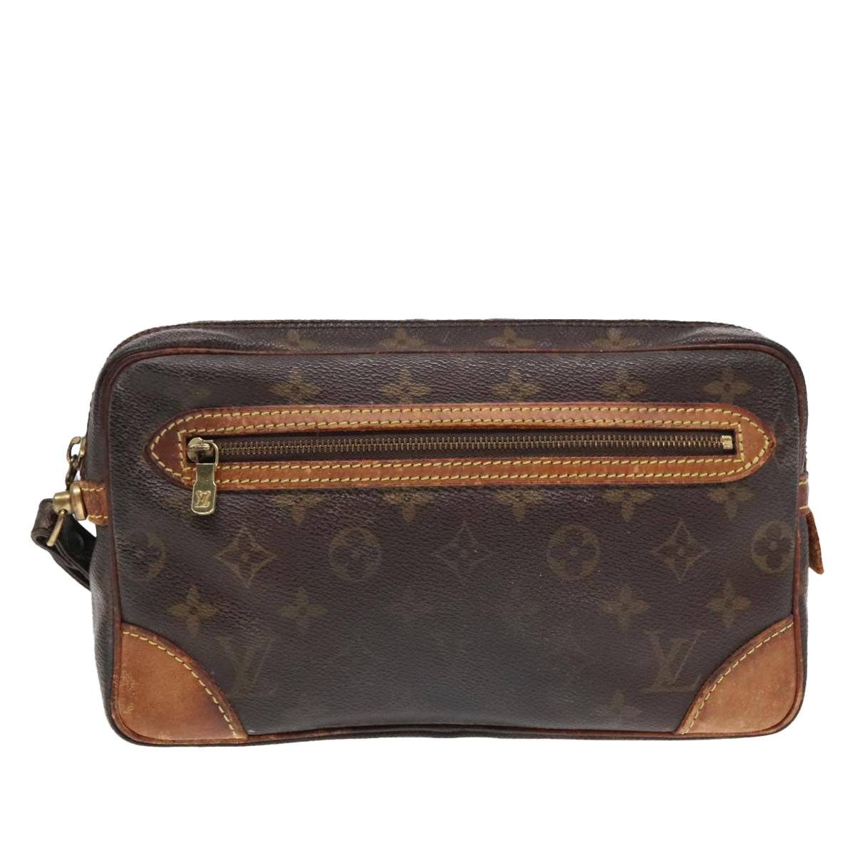 LOUIS VUITTON Monogram Marly Dragonne GM Clutch Bag M51825 LV Auth 92844