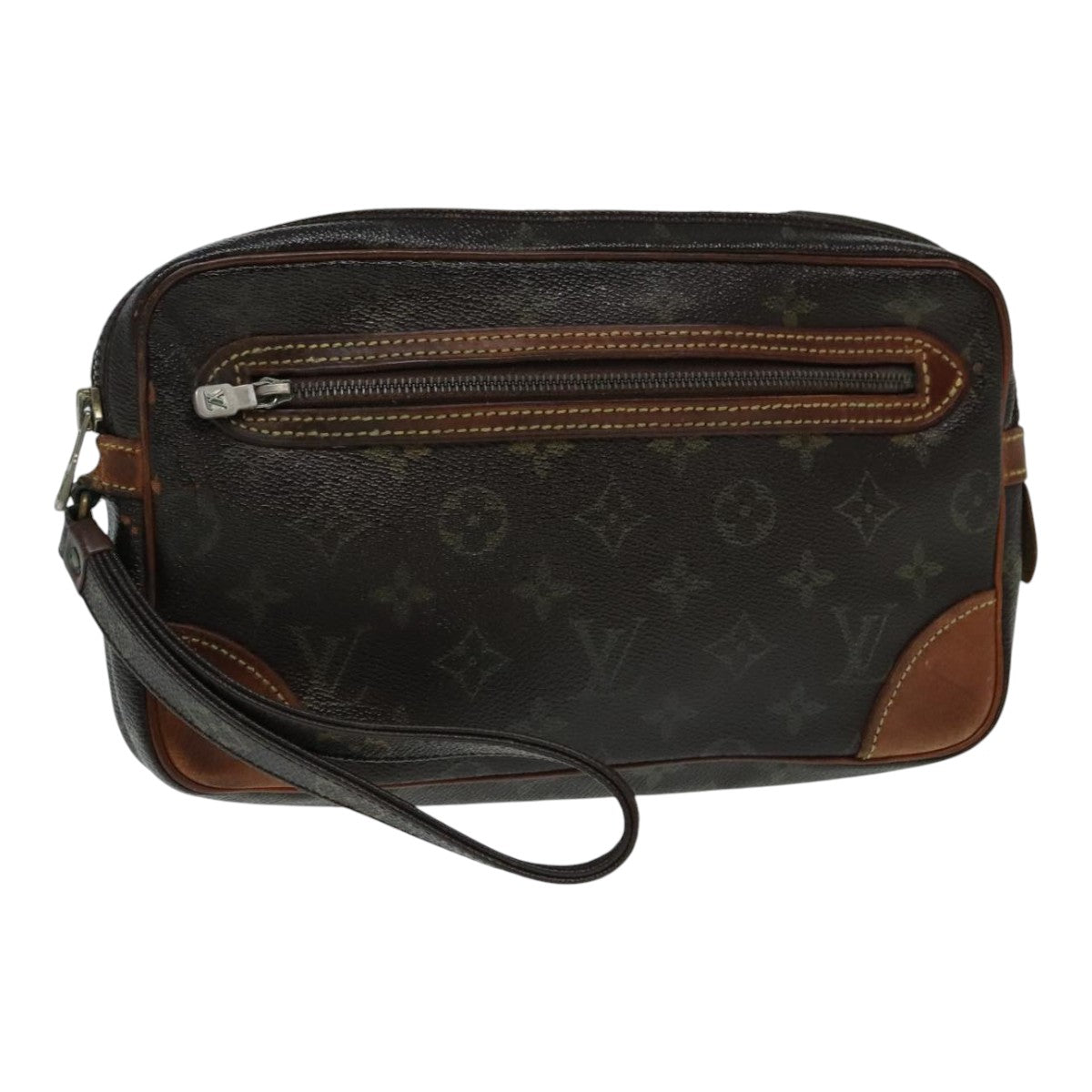 LOUIS VUITTON Monogram Marly Dragonne GM Clutch Bag M51825 LV Auth 92845