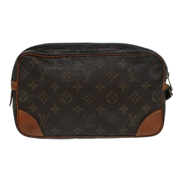 LOUIS VUITTON Monogram Marly Dragonne GM Clutch Bag M51825 LV Auth 92845