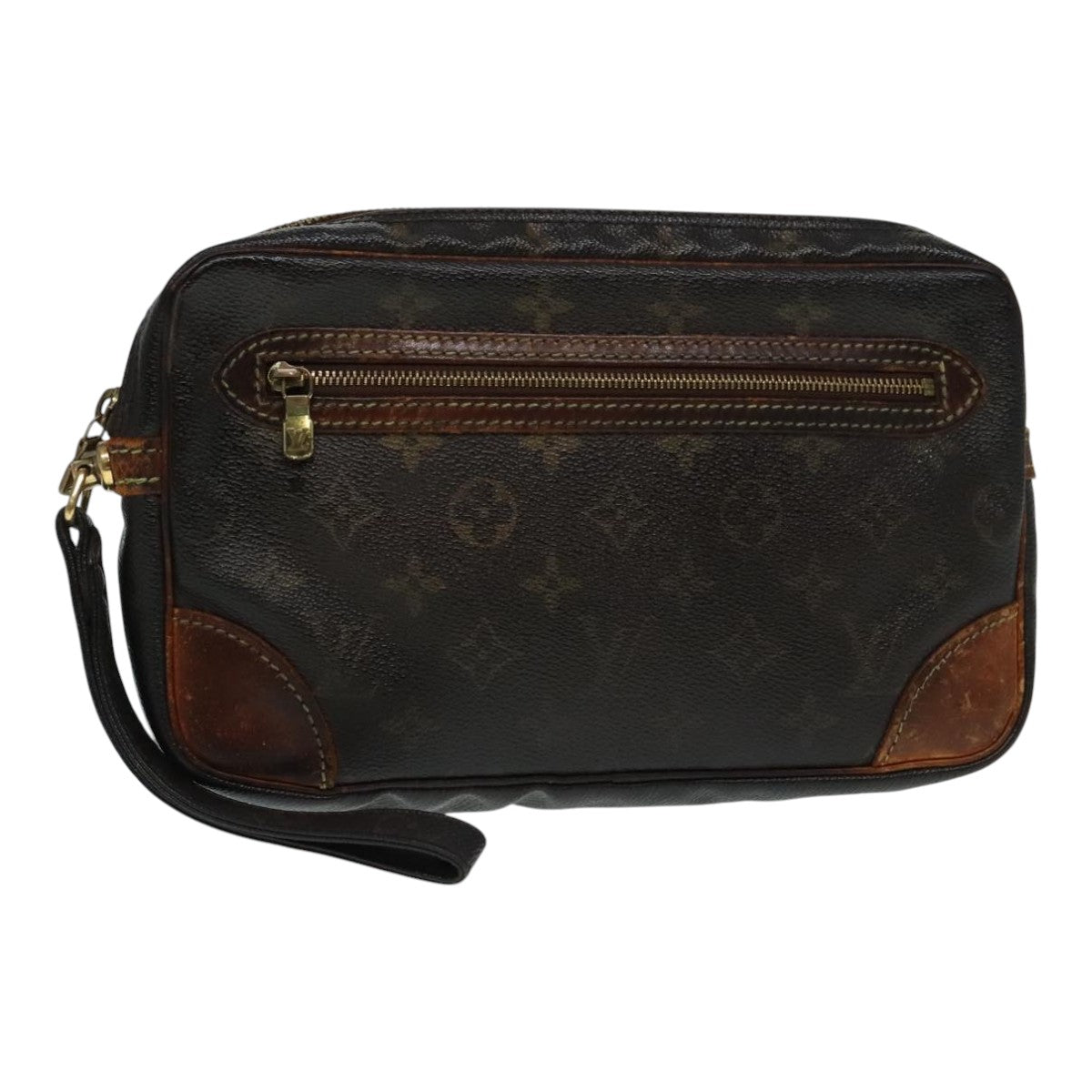 LOUIS VUITTON Monogram Marly Dragonne GM Clutch Bag M51825 LV Auth 92846