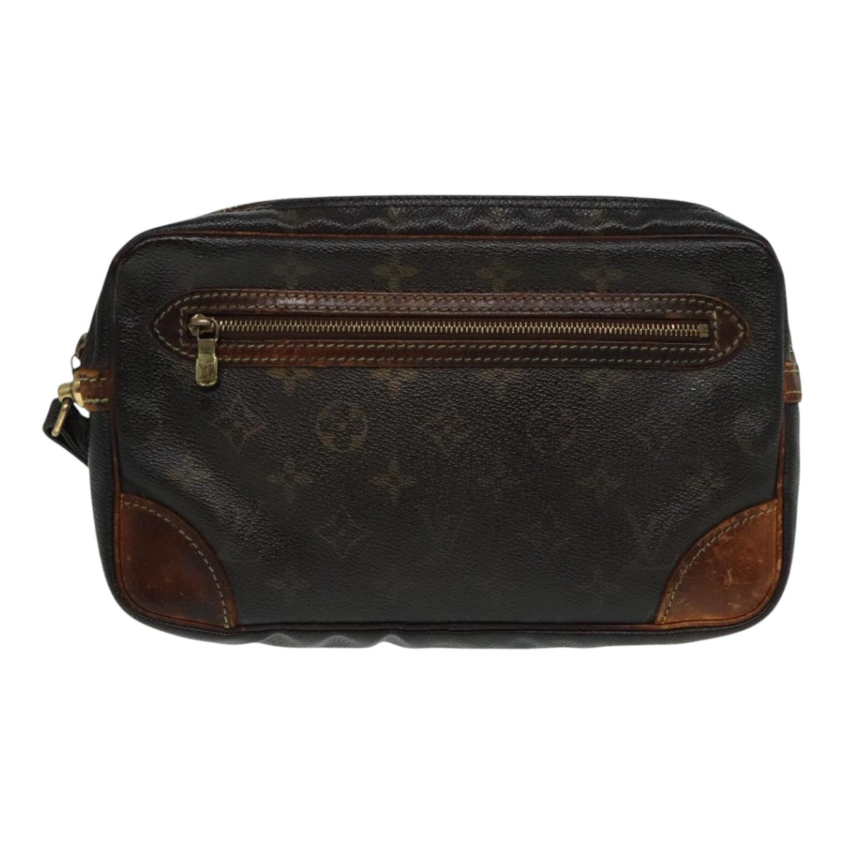 LOUIS VUITTON Monogram Marly Dragonne GM Clutch Bag M51825 LV Auth 92846