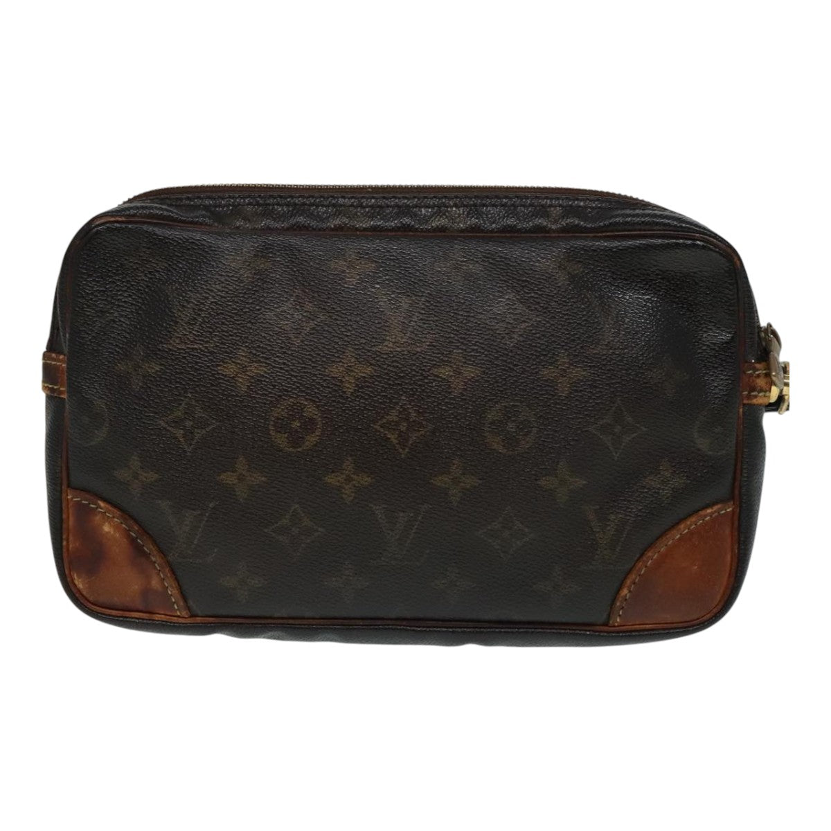 LOUIS VUITTON Monogram Marly Dragonne GM Clutch Bag M51825 LV Auth 92846 - 0