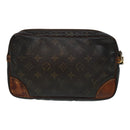 LOUIS VUITTON Monogram Marly Dragonne GM Clutch Bag M51825 LV Auth 92846-2