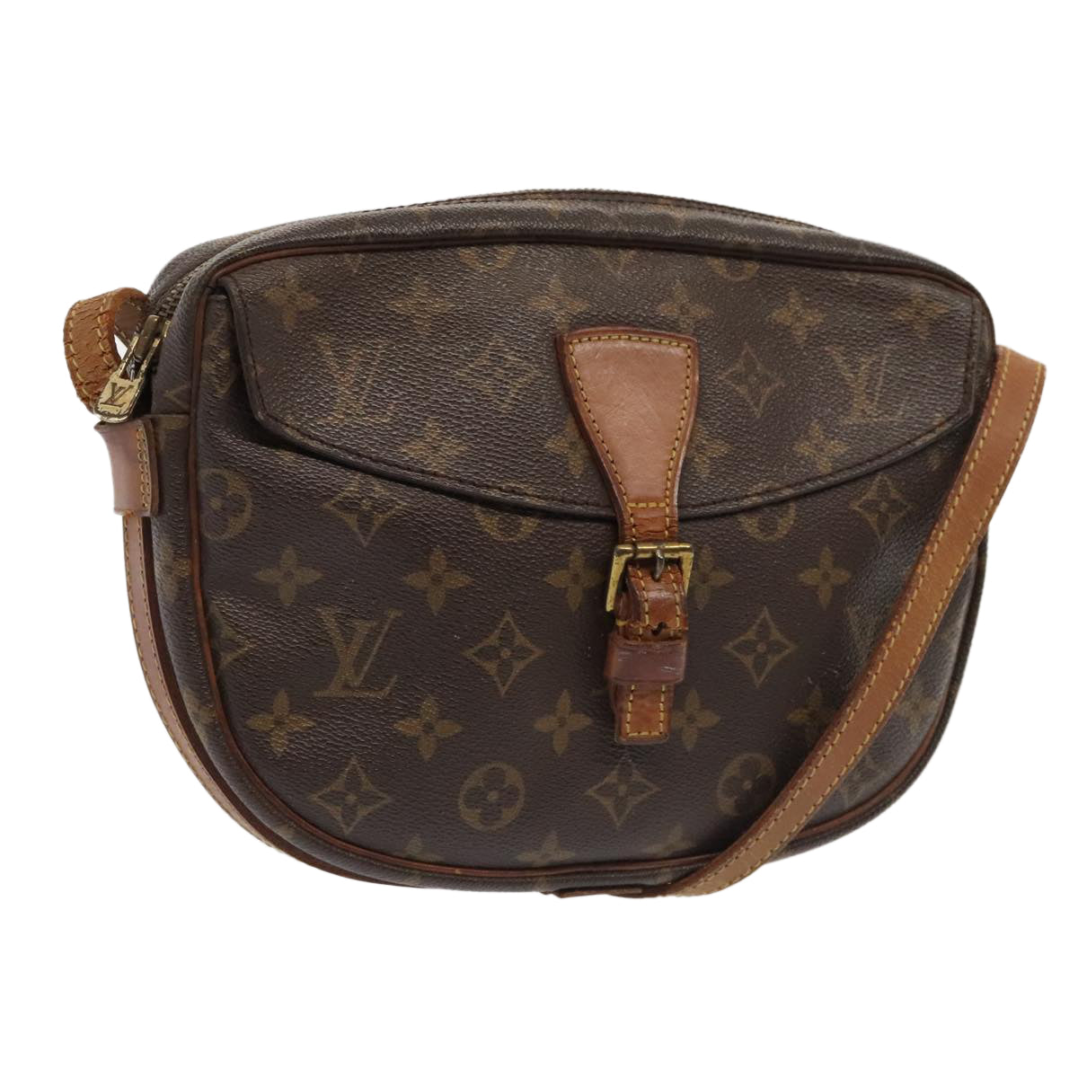 LOUIS VUITTON Monogram Jeune Fille MM Shoulder Bag M51226 LV Auth 92849