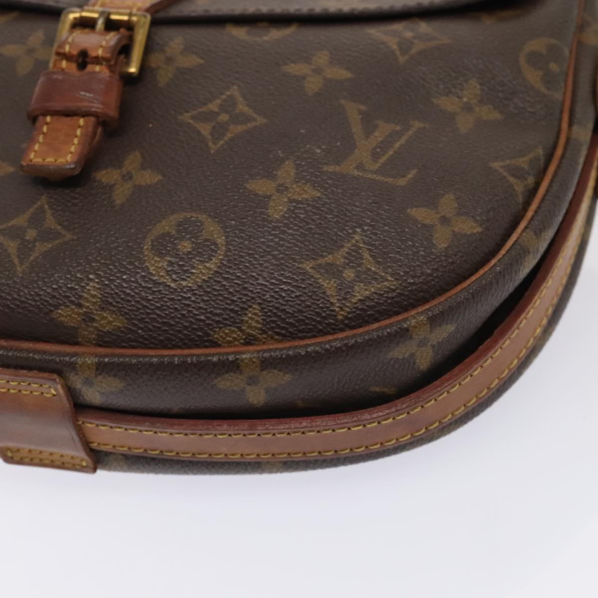 LOUIS VUITTON Monogram Jeune Fille MM Shoulder Bag M51226 LV Auth 92849