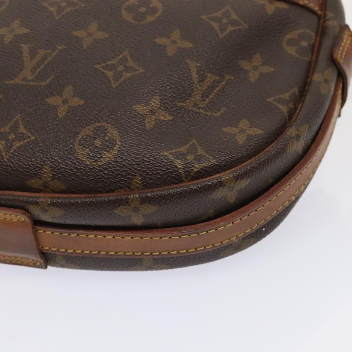 LOUIS VUITTON Monogram Jeune Fille MM Shoulder Bag M51226 LV Auth 92849