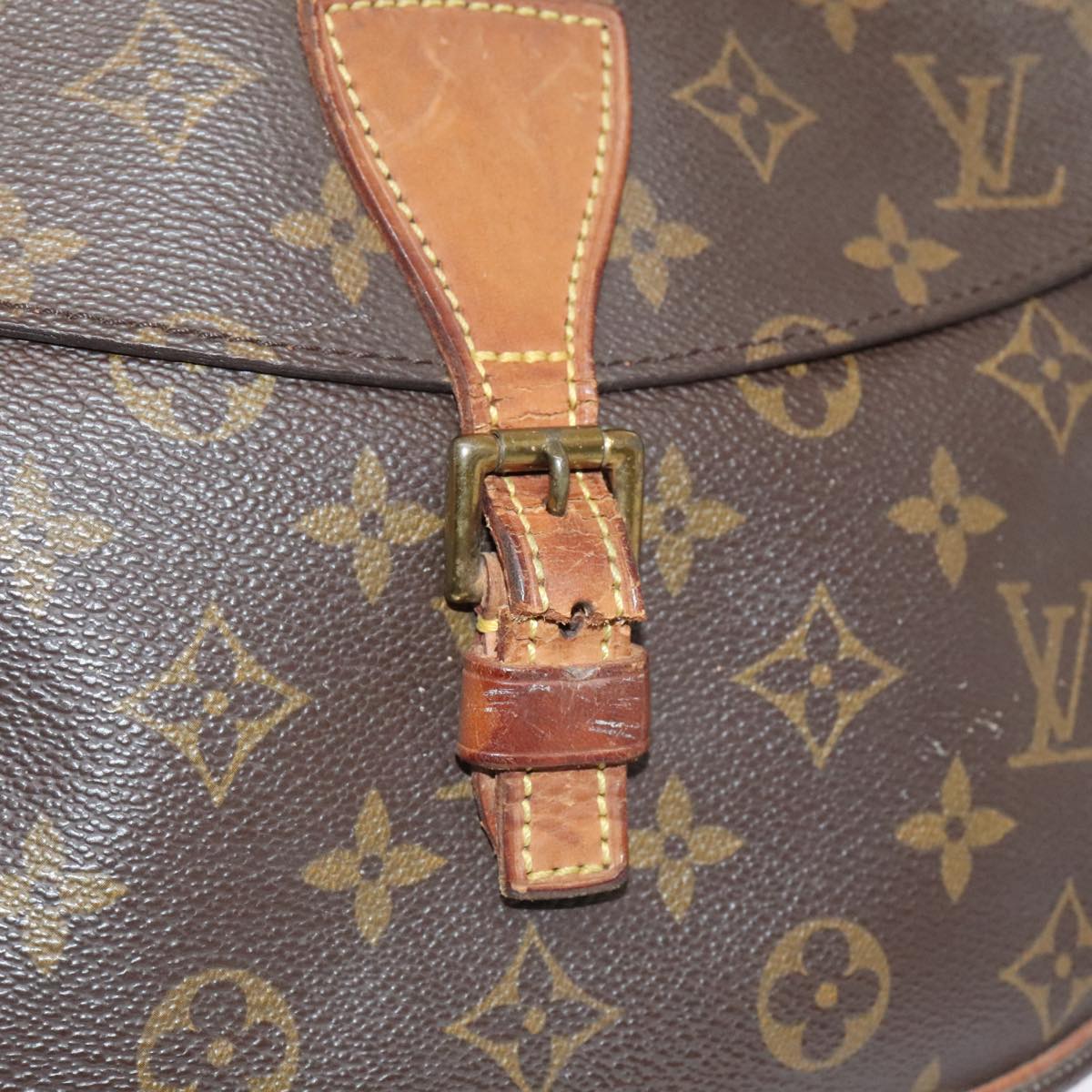 LOUIS VUITTON Monogram Jeune Fille MM Shoulder Bag M51226 LV Auth 92849