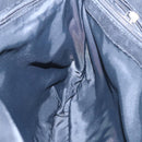 CELINE Tote Bag Nylon Black Gold Auth 92857-18