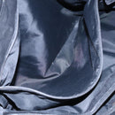 CELINE Tote Bag Nylon Black Gold Auth 92857-11