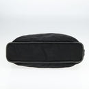 CELINE Tote Bag Nylon Black Gold Auth 92857-5